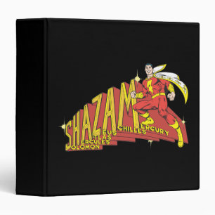 Shazam Acronym 3 Ring Binder