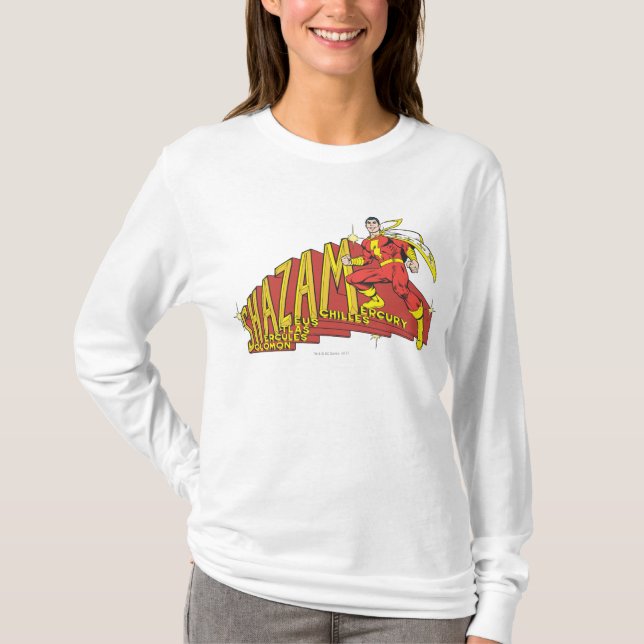 Shazam Acronym T-Shirt (Front)