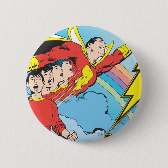 SHAZAM/Billy Batson Button (Front)