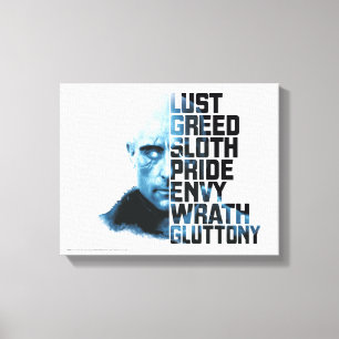 SHAZAM! Dr. Sivana Seven Deadly Sins Graphic Canvas Print
