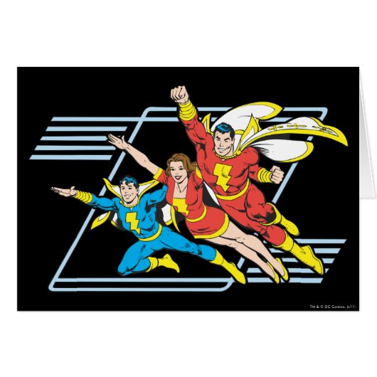 SHAZAM Family Cards (Front Horizontal)