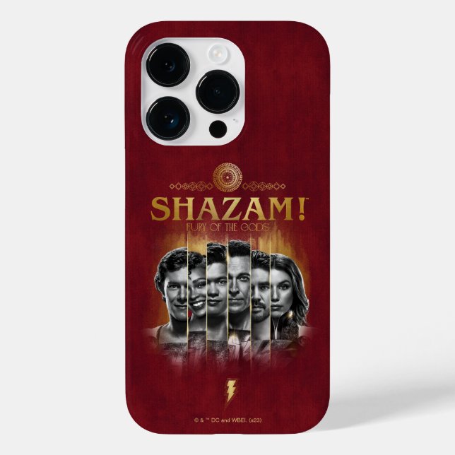 SHAZAM! Fury of the Gods | Character Photo Bars Case-Mate iPhone Case (Back)