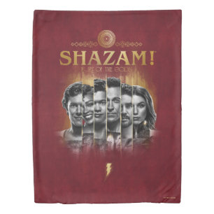 SHAZAM! Fury of the Gods   Character Photo Bars Duvet Cover