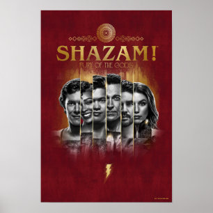 SHAZAM! Fury of the Gods Character Photo Bars Poster