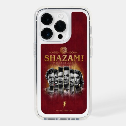 SHAZAM Fury of the Gods  Character Photo Bars Speck iPhone 14 Pro Case