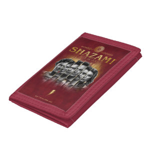 SHAZAM! Fury of the Gods Character Photo Bars Tri-fold Wallet