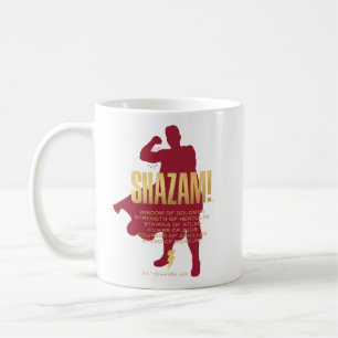 SHAZAM! Fury of the Gods Flexing Silhouette Coffee Mug