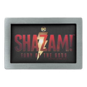 SHAZAM! Fury of the Gods Fury of the Gods Logo Belt Buckle