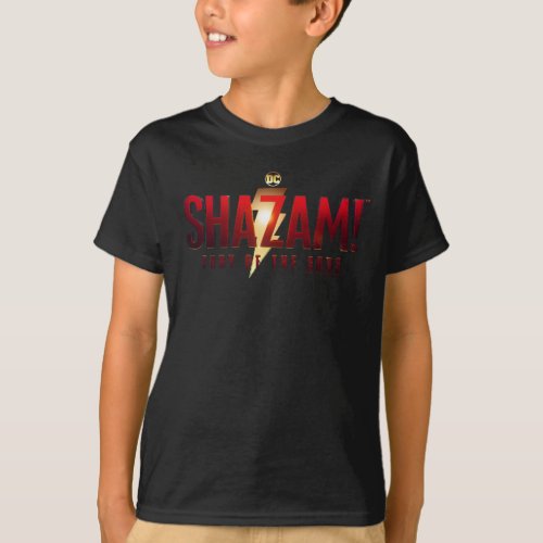 SHAZAM Fury of the Gods  Fury of the Gods Logo T_Shirt
