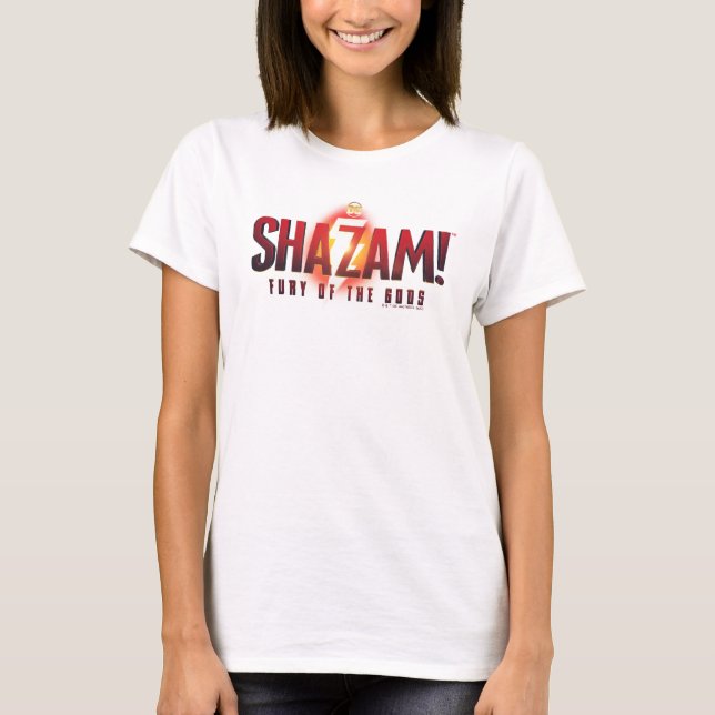 SHAZAM! Fury of the Gods | Fury of the Gods Logo T-Shirt (Front)