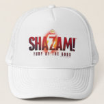 Shazam! Fury Of The Gods | Fury Of The Gods Logo Trucker Hat at Zazzle