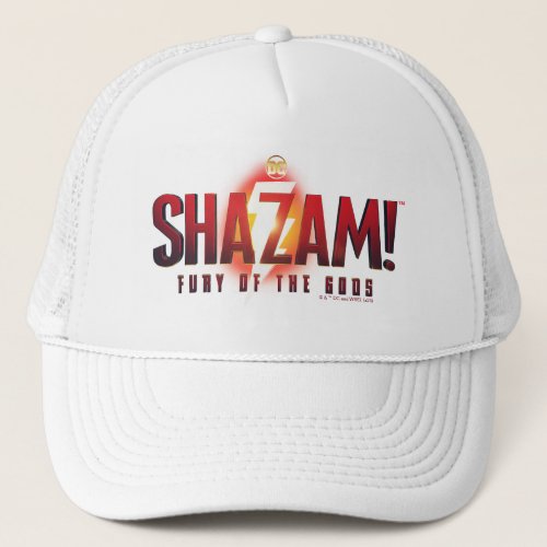 SHAZAM Fury of the Gods  Fury of the Gods Logo Trucker Hat