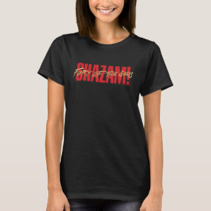 SHAZAM! Fury of the Gods   Golden Marker Logo T-Shirt