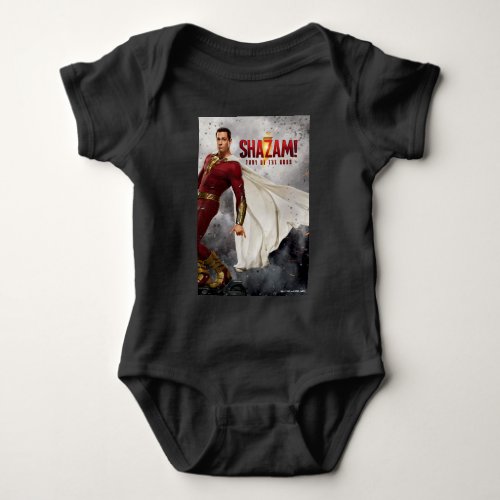 SHAZAM Fury of the Gods  Hang Loose Movie Poster Baby Bodysuit