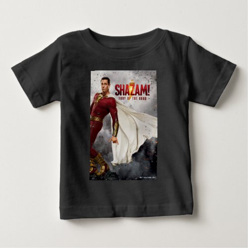 SHAZAM Fury of the Gods  Hang Loose Movie Poster Baby T_Shirt
