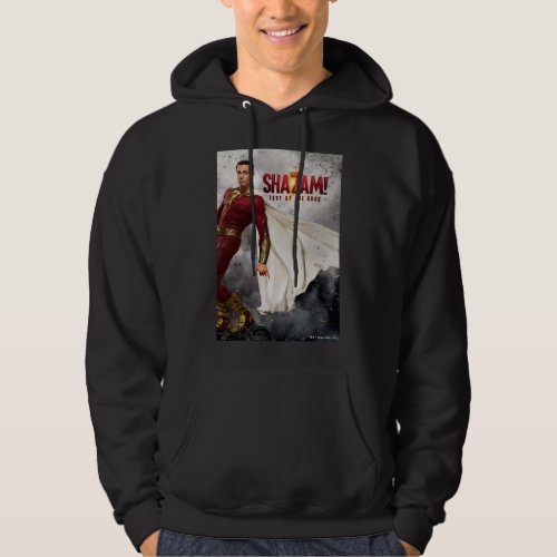 SHAZAM Fury of the Gods  Hang Loose Movie Poster Hoodie