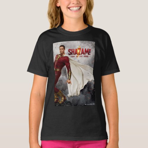 SHAZAM Fury of the Gods  Hang Loose Movie Poster T_Shirt
