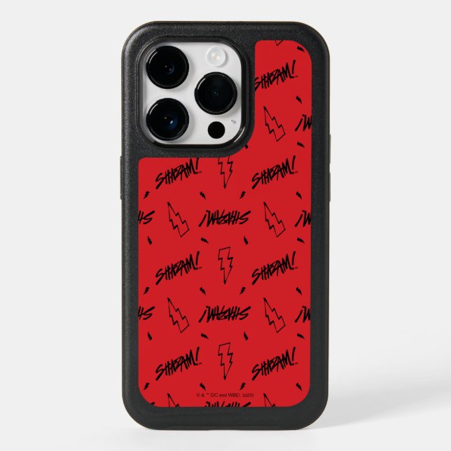 SHAZAM! Fury of the Gods | Marker Doodle Pattern Otterbox iPhone Case (Back)