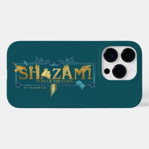 SHAZAM Fury of the Gods  Mythical Logo Case_Mate iPhone 14 Pro Case