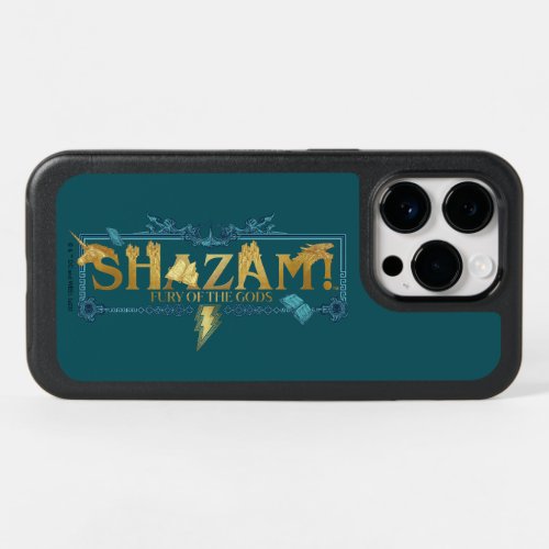 SHAZAM Fury of the Gods  Mythical Logo OtterBox iPhone 14 Pro Case