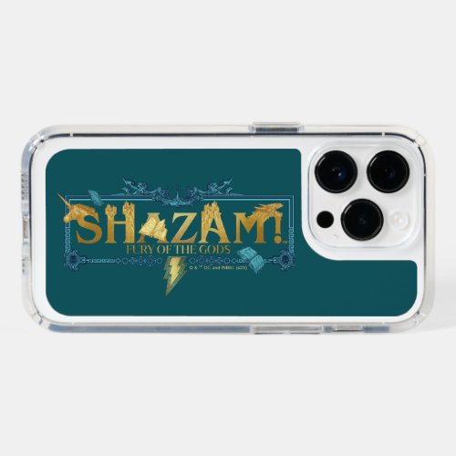SHAZAM Fury of the Gods  Mythical Logo Speck iPhone 14 Pro Case