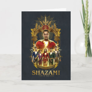 SHAZAM! Fury of the Gods Ornate SHAZAMily Frame Card