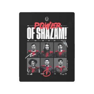 SHAZAM! Fury of the Gods Power of SHAZAM Group Metal Print