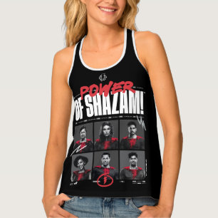 SHAZAM! Fury of the Gods Power of SHAZAM Group Tank Top