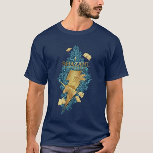 SHAZAM Fury of the Gods  Realm of the Gods Logo T_Shirt