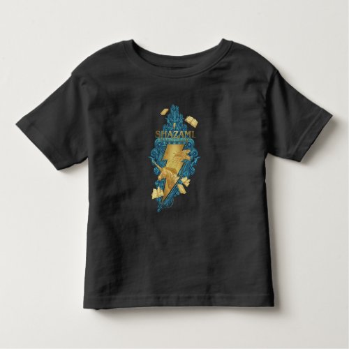 SHAZAM Fury of the Gods  Realm of the Gods Logo Toddler T_shirt