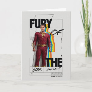 SHAZAM! Fury of the Gods   Retro Album Style Art Card