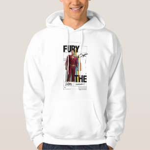 SHAZAM! Fury of the Gods Retro Album Style Art Hoodie