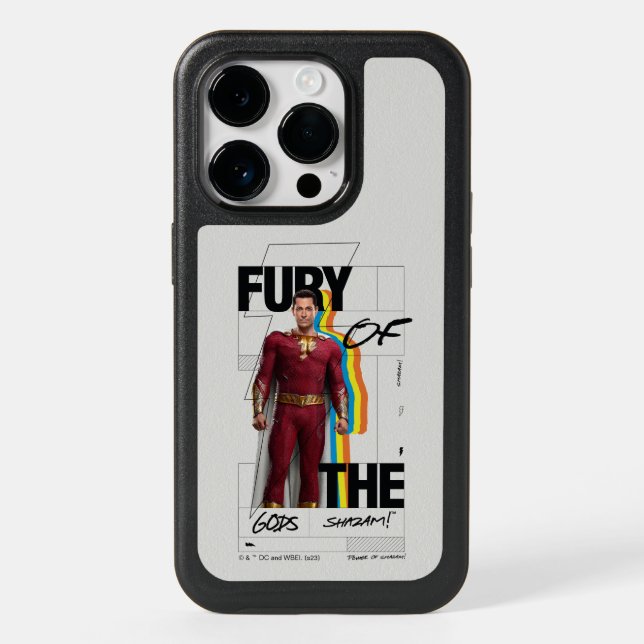 SHAZAM! Fury of the Gods | Retro Album Style Art Otterbox iPhone Case (Back)