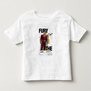 SHAZAM! Fury of the Gods   Retro Album Style Art Toddler T-shirt