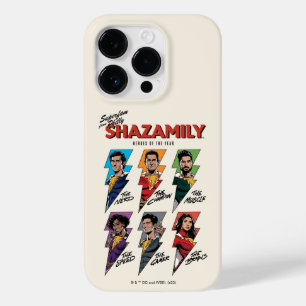 SHAZAM! Fury of the Gods   SHAZAMily Comic Bolts Case-Mate iPhone 14 Pro Case