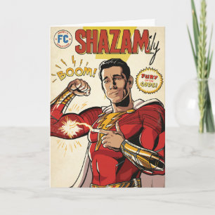 SHAZAM! Fury of the Gods   SHAZAMily Comic Cover Card