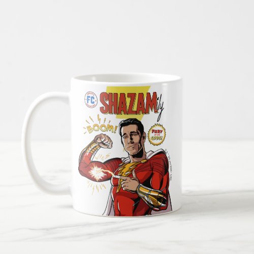 SHAZAM Fury of the Gods  SHAZAMily Comic Cover Coffee Mug
