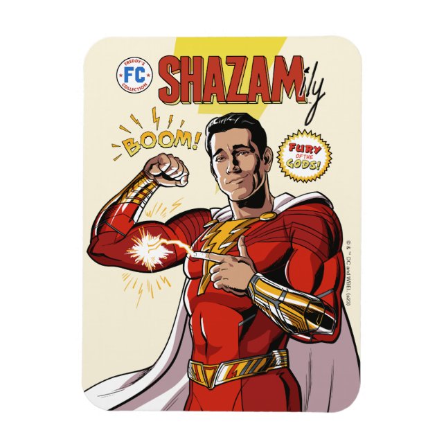 SHAZAM! Fury of the Gods | SHAZAMily Comic Cover Magnet (Vertical)