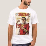 Shazam! Fury Of The Gods | Shazamily Comic Cover T-shirt at Zazzle