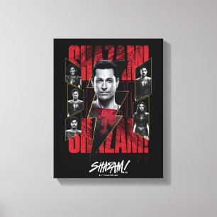 SHAZAM! Fury of the Gods SHAZAMily Group Canvas Print