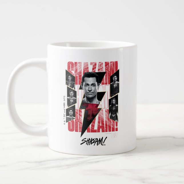SHAZAM! Fury of the Gods | SHAZAMily Group Giant Coffee Mug (Left)