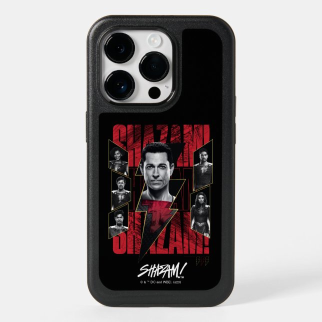 SHAZAM! Fury of the Gods | SHAZAMily Group Otterbox iPhone Case (Back)