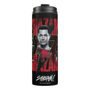 SHAZAM! Fury of the Gods SHAZAMily Group Thermal Tumbler