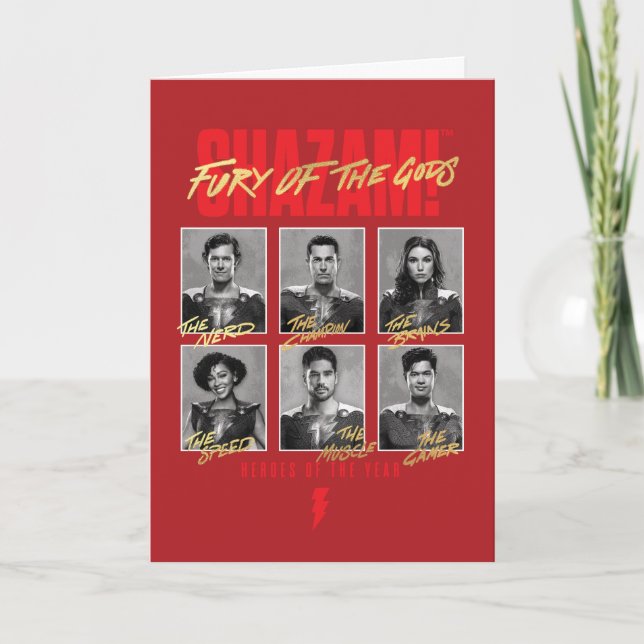 SHAZAM! Fury of the Gods | SHAZAMily Yearbook Card (Front)
