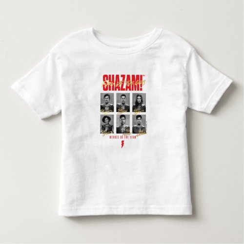 SHAZAM Fury of the Gods  SHAZAMily Yearbook Toddler T_shirt