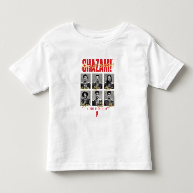 SHAZAM! Fury of the Gods | SHAZAMily Yearbook Toddler T-shirt (Front)