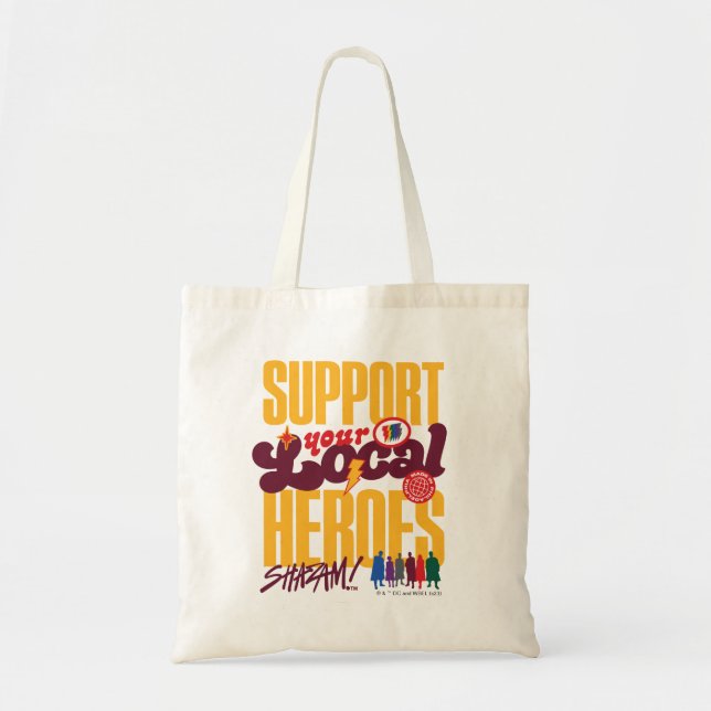 SHAZAM! Fury of the Gods | Support Local Heroes Tote Bag (Front)