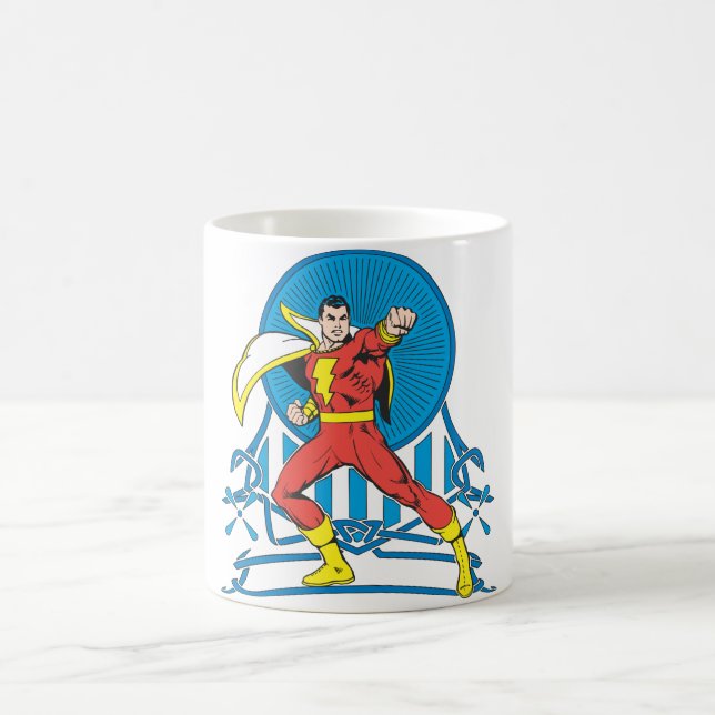 SHAZAM in Fight Stance Coffee Mug (Center)