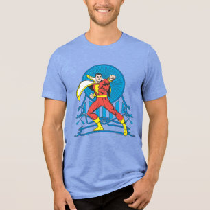 SHAZAM in Fight Stance Tri-Blend Shirt