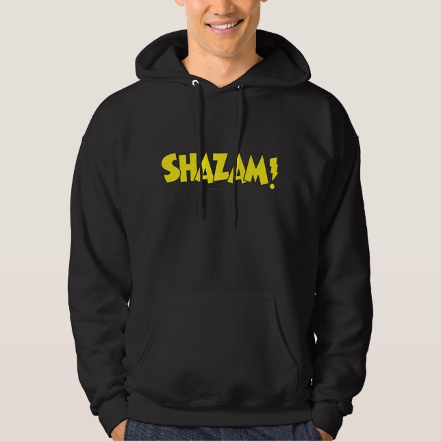 Shazam Logo Yellow Hoodie (Front)